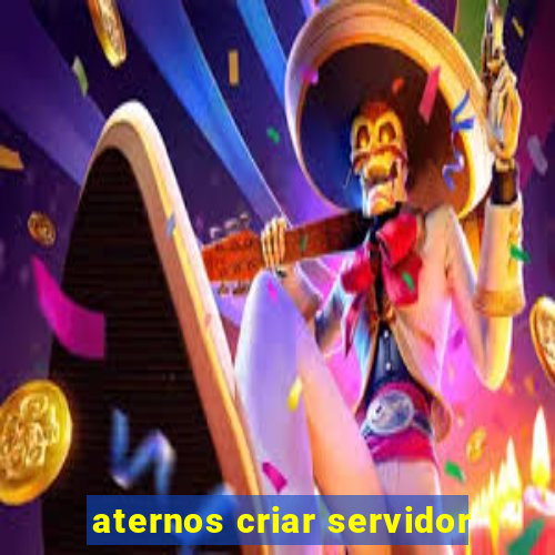 aternos criar servidor